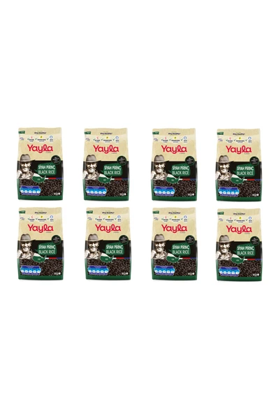 Yayla Gurme Siyah Pirinç 500 G x 8 Adet (Koli) ürün görseli 1