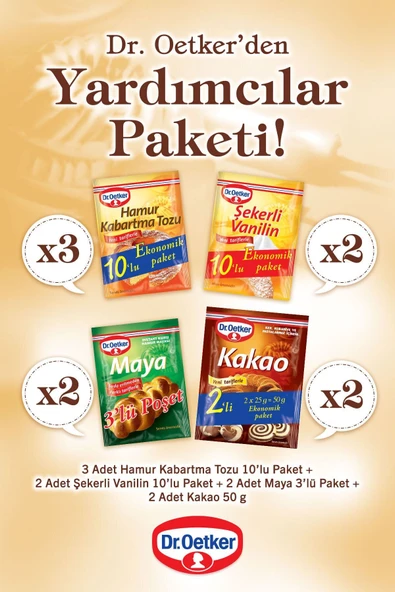 Dr. Oetker Karma Koli Küçük Yardımcılar Paketi ürün görseli 1