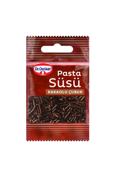 Dr. Oetker Dr.oetker Pasta Süsü Kakaolu Çubuk 10 G 5 * Adet ürün görseli 1