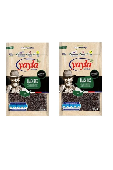 Yayla Siyah Pirinç 500 Gr X 2 Adet ürün görseli 1