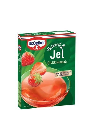 Dr. Oetker Dr.oetker Jel Bitkisel Çilek Aromalı 100 G ürün görseli 1