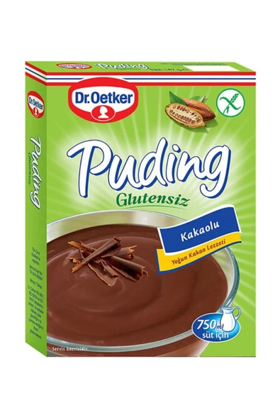 Dr. Oetker Glutensiz Kakaolu Puding 147 gr ürün görseli 1