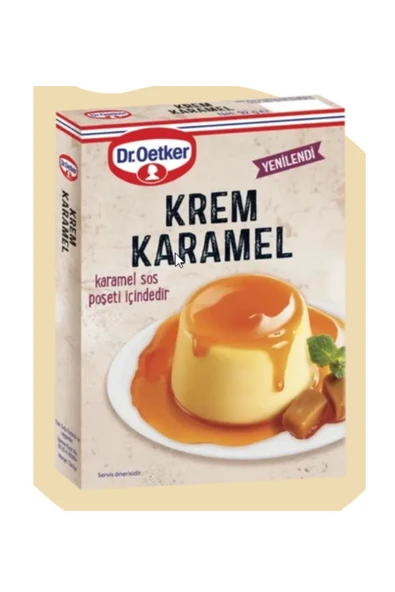 Dr. Oetker Dr.Oetker Krem Karamel 92 g ürün görseli 1
