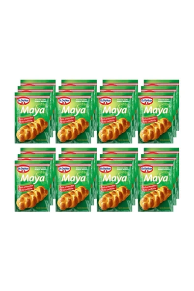 Dr. Oetker Instant Kuru Maya 10 gr X 24 Paket ürün görseli 1