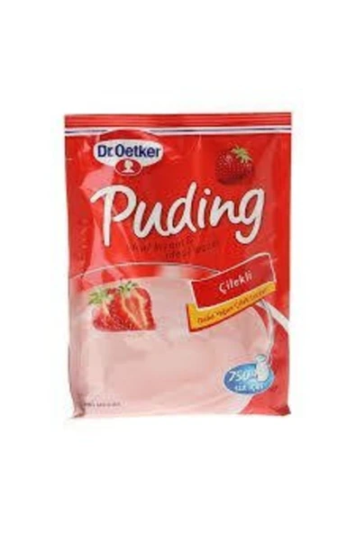 Dr. Oetker Puding Çilek 125 gr ürün görseli 1