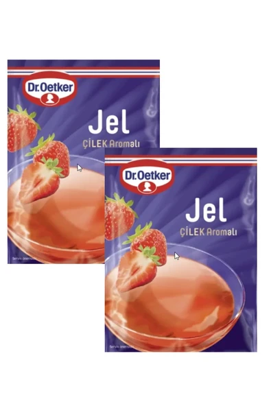 Dr. Oetker Dr.Oetker Jel Jöle Çilek 2 X 100 g ürün görseli 1
