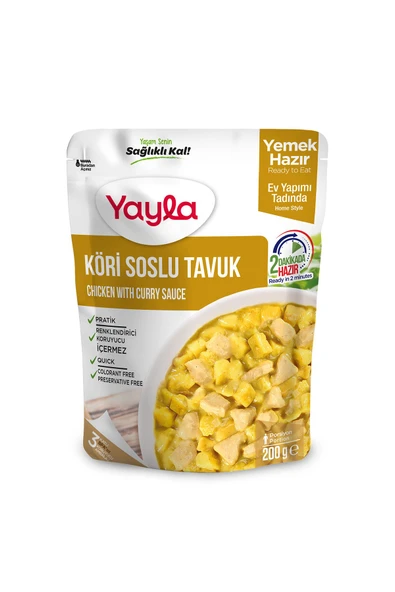 Yayla Yemek Hazır Köri Soslu Tavuk 200 gr ürün görseli 1