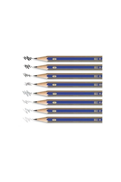 Faber Castell Goldfaber 1221 Dereceli Kurşunkalem 5b 12'li Kutu (5165112505) ürün görseli 1