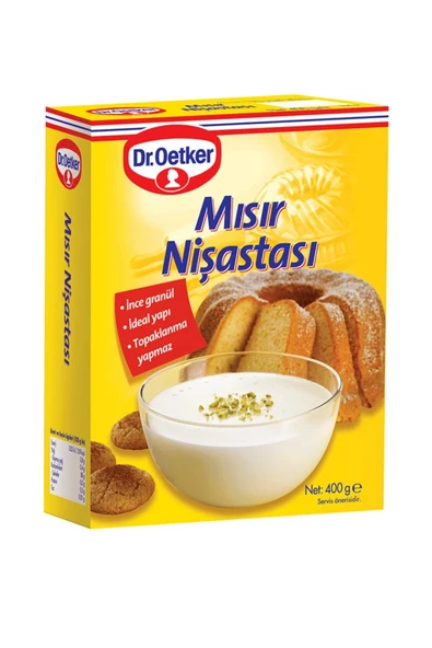 Dr. Oetker Dr.oetker Mısır Nişastası 400 gr ürün görseli 1