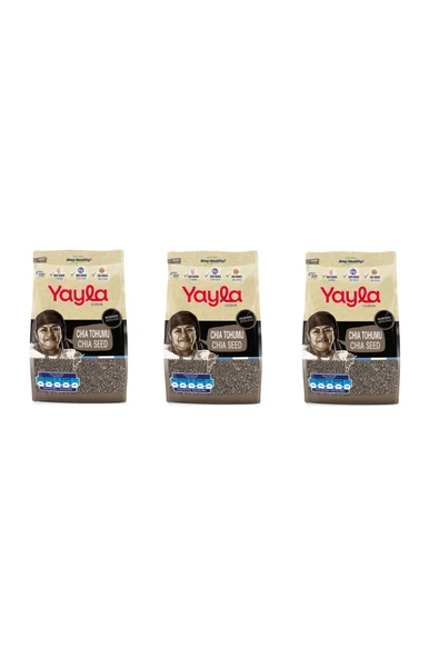 Yayla Gurme Chia Tohumu 500 G x 3 Adet ürün görseli 1