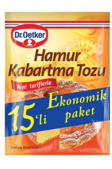 Dr. Oetker Dr Oetker Hamur Kabartma Tozu 15-li ürün görseli 1