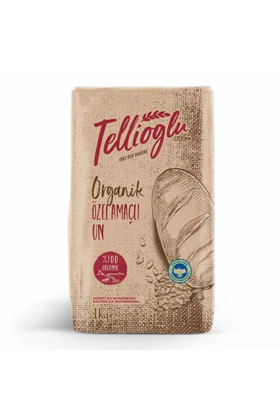 tellioğlu Organik Özel Amaçlı Un 1 Kg ürün görseli 1