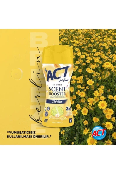 BY ACT Çamaşır Parfümü Berlin 210 GR - Resim 2