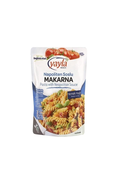 Yayla Yemek Hazır Napoliten Soslu Makarna 250 gr ürün görseli 1