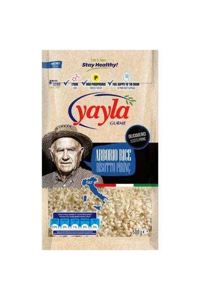Yayla Gurme Risotto Pirinç 500 gr ürün görseli 1