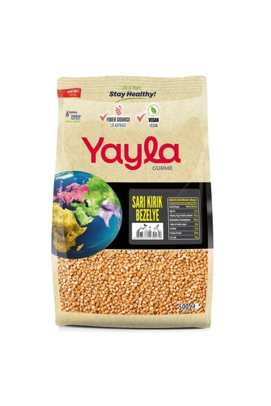 Yayla Gurme Sarı Kırık Bezelye 500 Gr ürün görseli 1