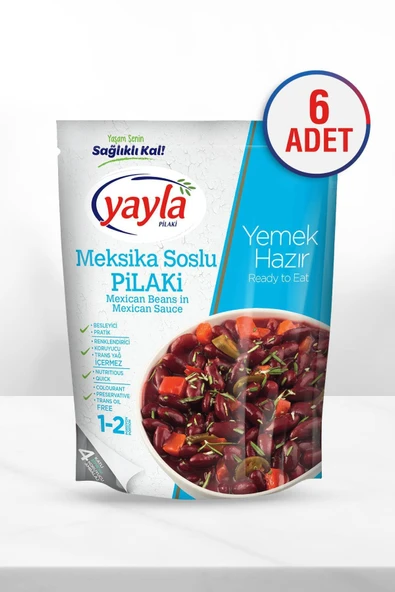 Yayla Meksika Soslu Pilaki 400gr 6'lı Paket ürün görseli 1