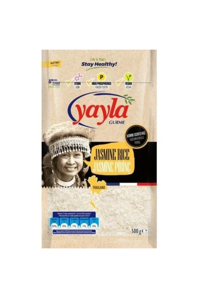 Yayla Gurme Jasmine Pirinç 500 gr ürün görseli 1