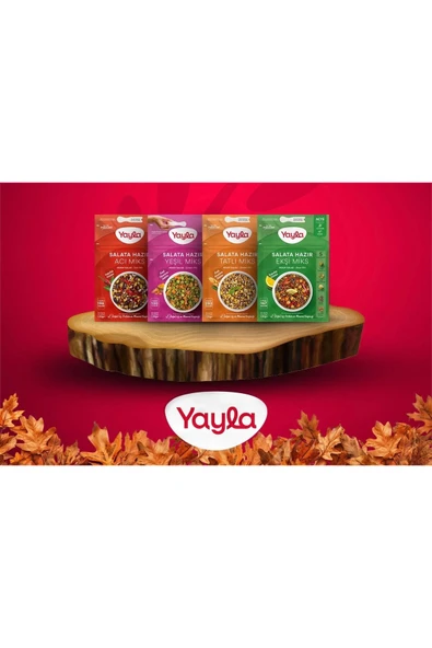 Yayla Salata Hazır 4'Lü Acı&Tatlı&Ekşi&Yeşil Miks 120 gr ürün görseli 1