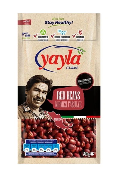 Yayla Gürme Kırmızı Fasulye 500 gr ürün görseli 1