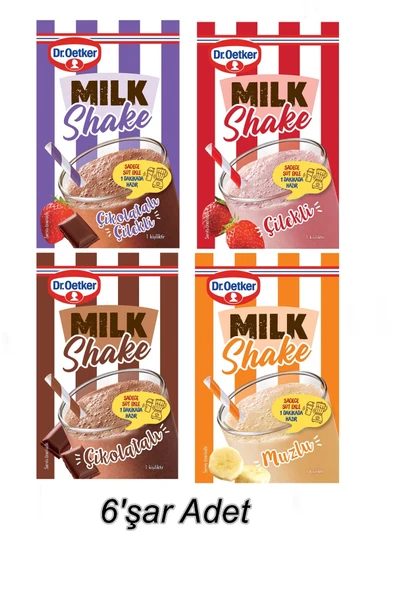 Dr. Oetker Dr Oetker 24 Adet Milkshake Çeşit Sepeti ürün görseli 1