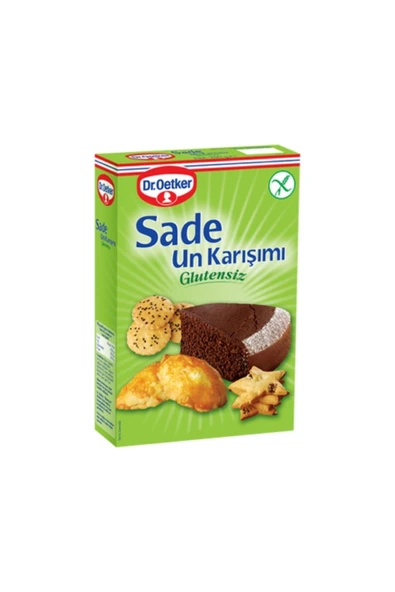 Dr. Oetker Dr Oetker Glutensiz Sade Un Karışımı 250 gr (2'Lİ) ürün görseli 1