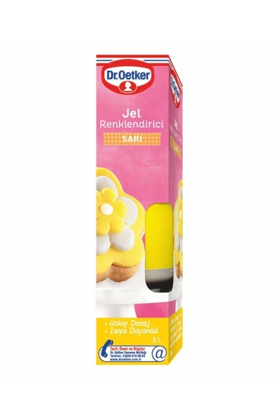 Dr. Oetker Jel Renklendirici Sarı ürün görseli 1