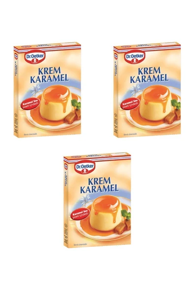 Dr. Oetker Krem Karamel 105 gr (3 ADET) ürün görseli 1