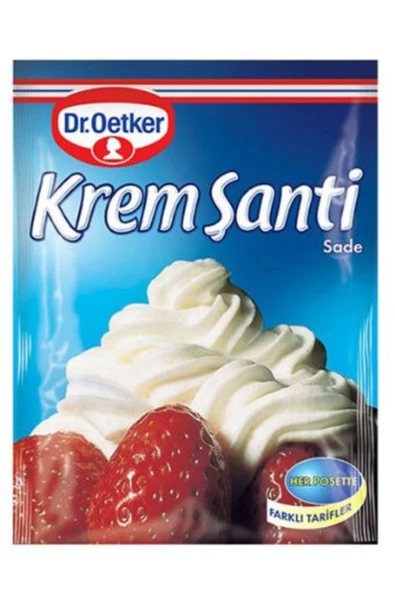 Dr. Oetker Dr Oetker Krem Şanti Sade Tekli 75 Gr. ürün görseli 1
