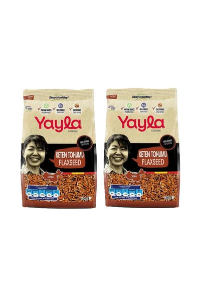 Yayla Gurme Keten Tohumu 500 Gr X 2 Adet ürün görseli 1