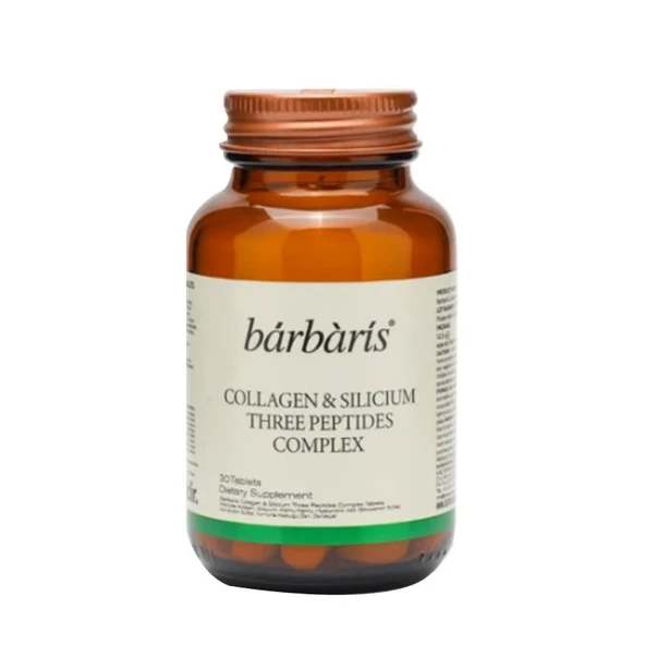 Barbaris Collagen Silicium Three Peptides Complex 30 Tablet ürün görseli 1