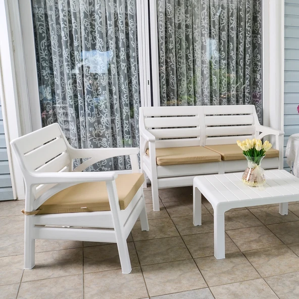 4 Kişilik Holiday Miami Bahçe Balkon Takımı ürün görseli 1