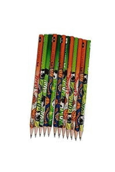 Faber Castell 2b Kurşun Kalem Spor Desenli 12 Li ürün görseli 1