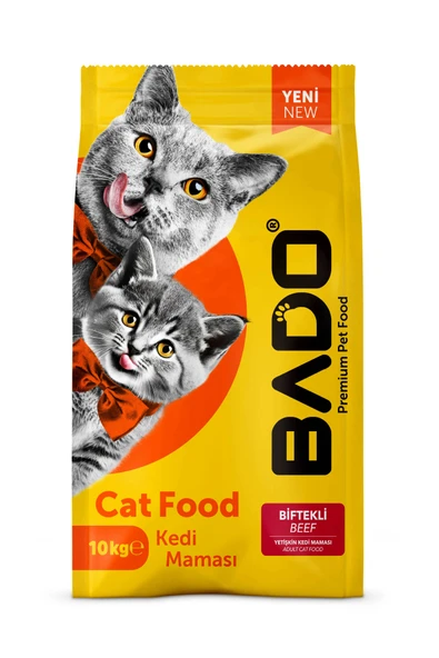 Bado Yetişkin Kedi Maması Etli 10 Kg ürün görseli 1