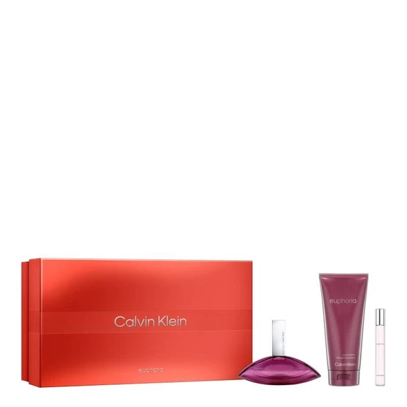 Calvin Klein Euphoria  Edp 100ml.Kadın Seti. ürün görseli 1