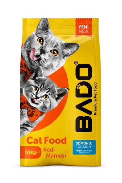 Bado Yetişkin Kedi Maması Somonlu 10 Kg ürün görseli 1