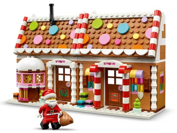Lego Festive Gingerbread House 40809 - Resim 3