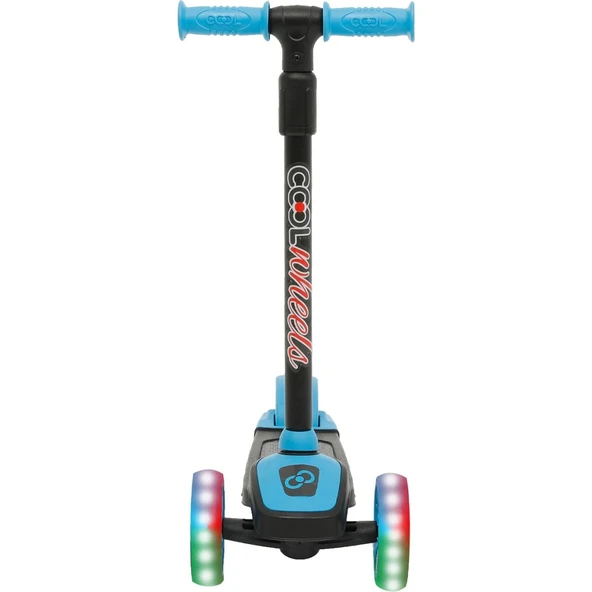 Cool Wheels Twist 3 + Yüksekliği Ayarlanabilir Işıklı Scooter Mavi FR58055 ürün görseli 1