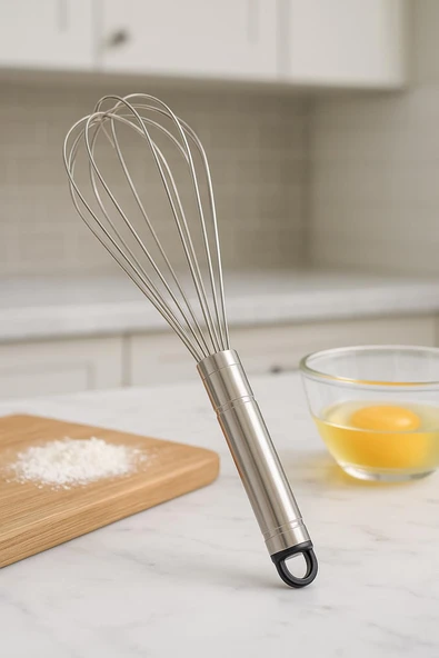 Çelik Büyük Yumurta Çırpıcı 32 cm ürün görseli 1