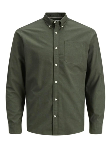 Jack Jones Oxford Erkek Gömlek 12182486 ürün görseli 1