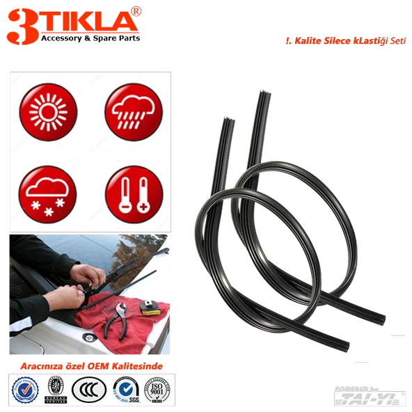 Premium Silecek Lastiği 580 mm Çift - Resim 2