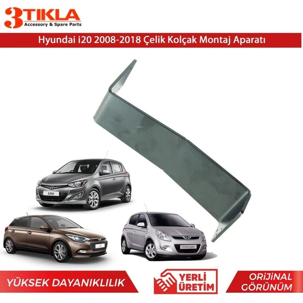 Hyundai i20 2008-2015 Çelik Kolçak Kol Dayama Montaj Ayağı ürün görseli 1