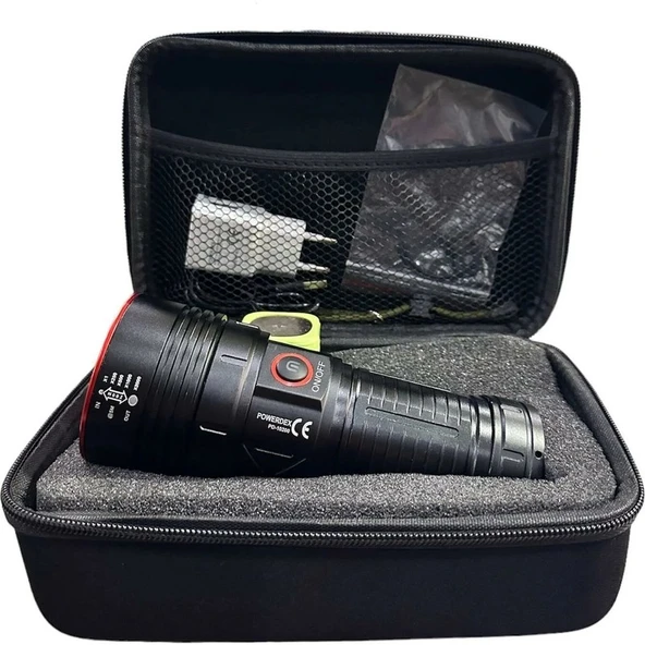 Powerdex PD-10200 Profesyonel Avcı El Feneri 35W 3500 Lümen ürün görseli 1
