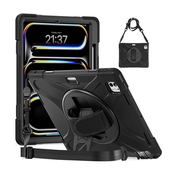 iPad Pro 13 2024 Defender Tablet Silikon ürün görseli 1