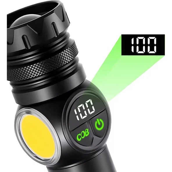 Watton Watton 9 Mod Şarjlı Kamp Lambası El Feneri WT-704 ürün görseli 1