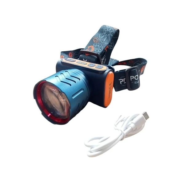 Powerdex PD-1472 Şarjlı Kafa Lambası ürün görseli 1