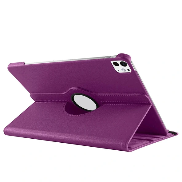 iPad Pro 13 2024 Dönebilen Standlı Kılıf - Resim 10