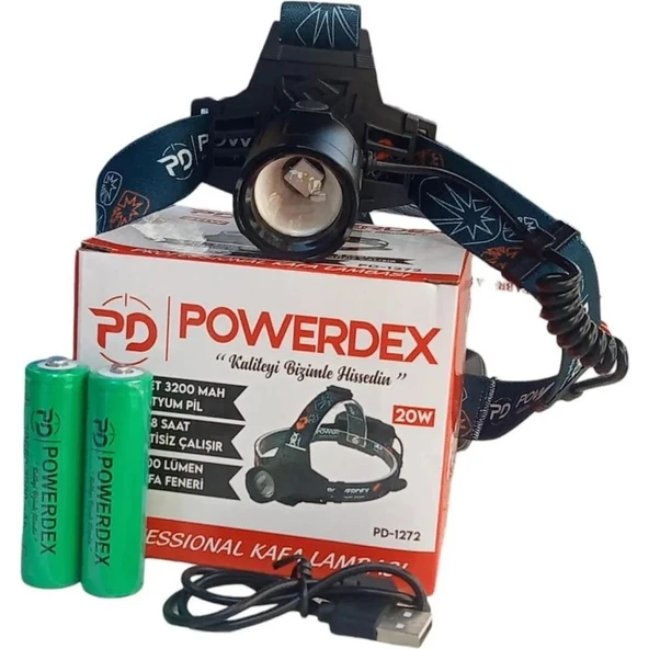 Powerdex Pd 1272 Profesyonel Kafa Lambası ürün görseli 1