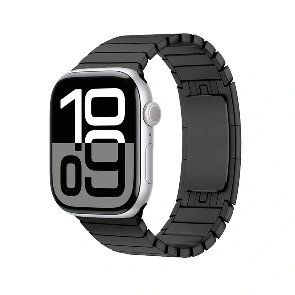 Watch 10 46mm Uyumlu-35 Metal Kordon ürün görseli 1