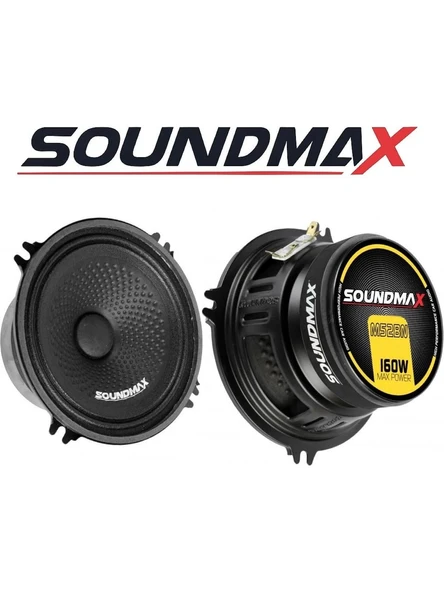 SOUNDMAX SX-M52BN 13CM MİDRANGE 160W ÇİFT ürün görseli 1